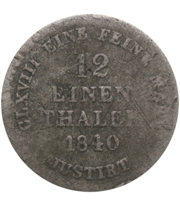 1/12 talara Hanower 1840, S, 4-