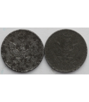 Królestwo Polskie, 5 Fenigów 1918