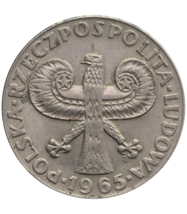 10 zł Kolumna Zygmunta (duża), 1965, stan 2-/3+