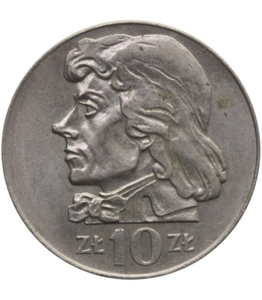 10 zł Kościuszko, 1970, stan 2-/3+