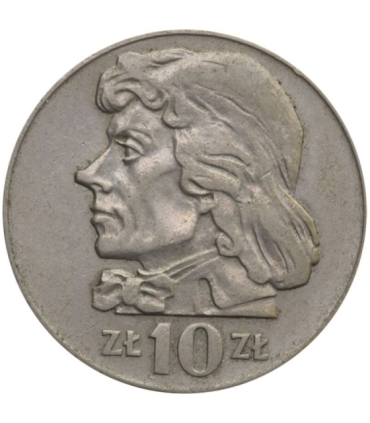 10 zł Tadeusz Kościuszko, 1969, stan 2-/3+