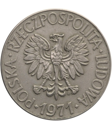 10 zł Tadeusz Kościuszko, 1971, stan 2-/3+