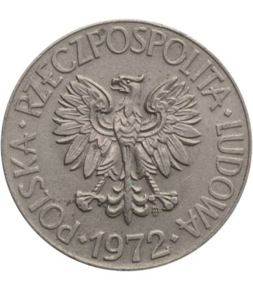 10 zł Tadeusz Kościuszko, 1972, stan 2-/3+