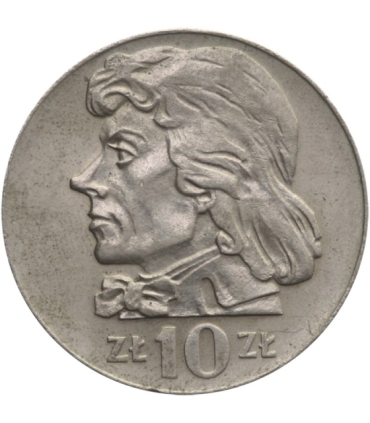 10 zł Tadeusz Kościuszko, 1973, stan 2-/3+
