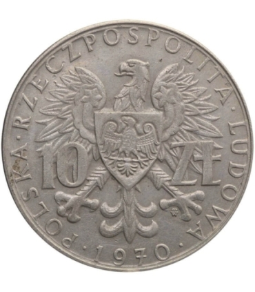 10 zł Byliśmy - Jesteśmy - Będziemy, 1970, stan 2-/3+