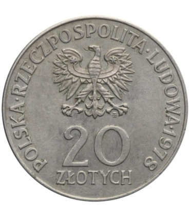 20 zł Maria Konopnicka, 1978, stan 2-/3+