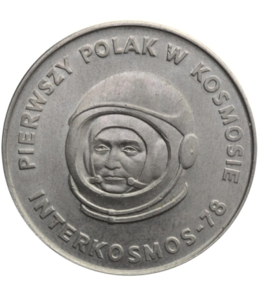20 zł Pierwszy Polak w kosmosie, 1978, stan 2-/3+