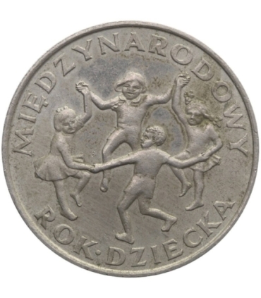 20 zł Międzynarodowy rok dziecka, 1979, stan 2-/3+