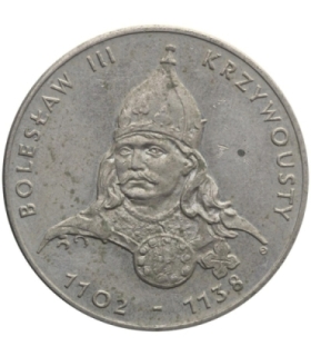 50 zł Bolesław III Krzywousty, 1982, stan 2-/3+