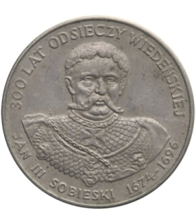 50 zł Jan III Sobieski, 1983, stan 2-/3+