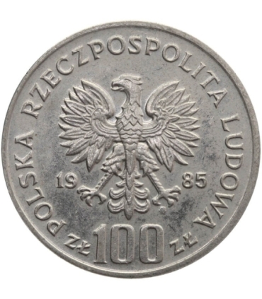 100 zł Pomnik - Szpital Centrum Zdrowia Matki Polki, 1985, stan 2-/3+