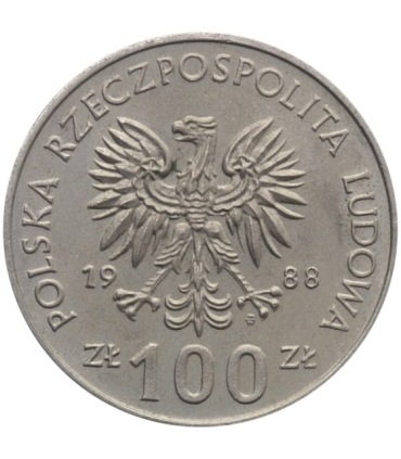 100 zł Jadwiga, 1988, stan 2-/3+