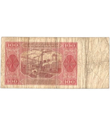 100 zł, 1948, seria FB, stan 4