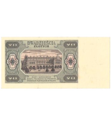 20 zł 1948, seria KL stan 2