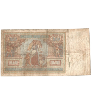 Banknot 20zł, 1936r, seria AL stan 4-