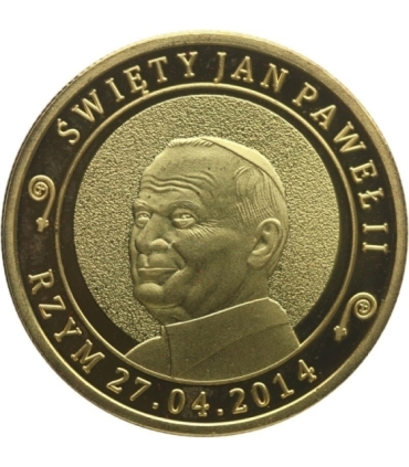 Medal Święty Jan Paweł II w przepięknym etui