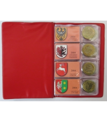 Pełny zestaw monet 2 zł GN 1995-2014, 260 szt.  + album