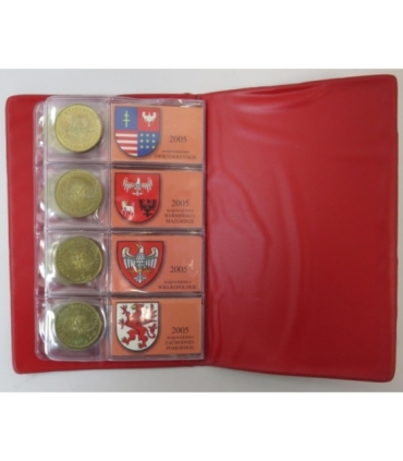 Pełny zestaw monet 2 zł GN 1995-2014, 260 szt.  + album