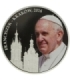 Medal Jan Paweł 2 / Papież Franciszek, czyste srebro Ag999, certyfikat
