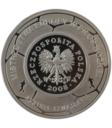 Numizmat 1 złoty 2008 Mistrzostwa Europy w Piłce Nożnej Austria Szwajcaria