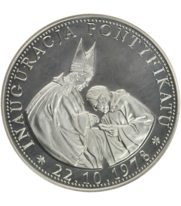 Polska, medal Jan Paweł II, Inauguracja pontyfikatu, 2008 r., certyfikat