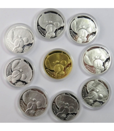 Systema Solare – seria srebrnych numizmatów - 9 szt.