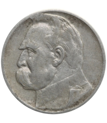 2 złote, Józef Piłsudski, 1934 stan 3