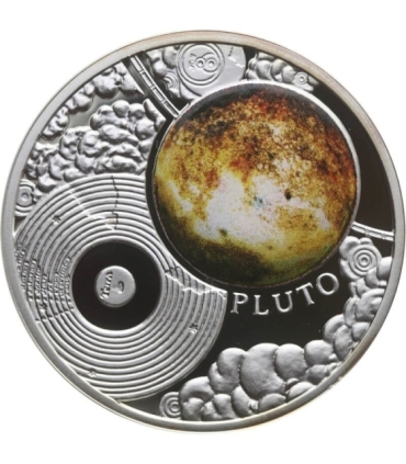 Systema Solare, Pluton, srebro Ag 14,14g, certyfikat