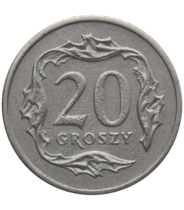 Destrukt, 20 groszy 2000, skrętka w prawo 80 stopni, st. 3