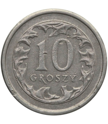 Destrukt, 10 groszy 2000, skrętka w lewo 15 stopni, st. 3