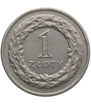 Destrukt, 1 złoty 1995, skrętka w prawo ~15 stopni, st. 3+