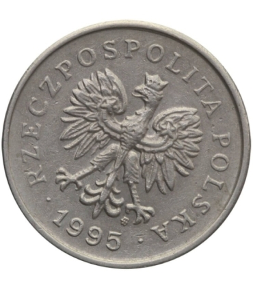 Destrukt, 1 złoty 1995, skrętka w prawo ~15 stopni, st. 3+