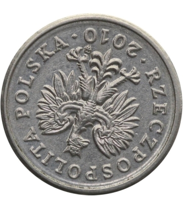 Destrukt, 10 groszy 2010, skrętka w lewo 160 stopni, prawie odwrotka, st. 3+