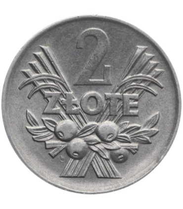 2 złote Jagody, 1970, stan 3+
