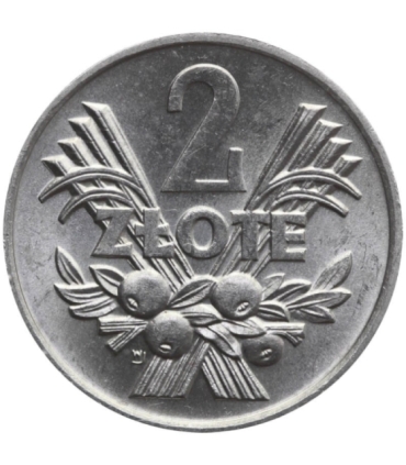 2 złote Jagody, 1970, stan 3+