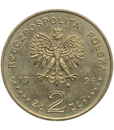 2 zł Zygmunt II August 1996, st. 1-/2+