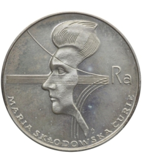 100 zł, Maria Skłodowska -Curie 1974, brak kapsla