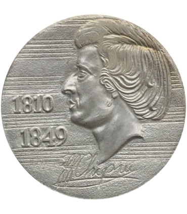 Medal Jan Paweł 2 / Fryderyk Chopin