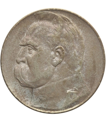 10 zł Józef Piłsudski 1936, stan 3