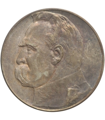 10 zł Józef Piłsudski 1937, stan 3+