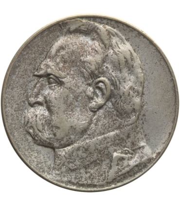 5 złotych Piłsudski 1935, stan 3