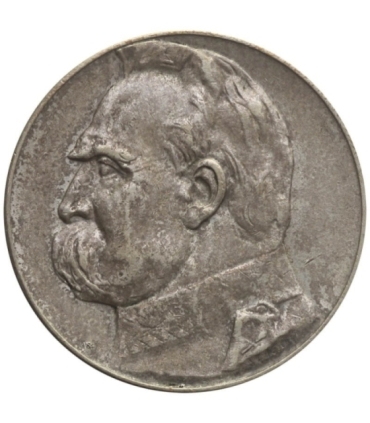 5 złotych Piłsudski 1935, stan 3