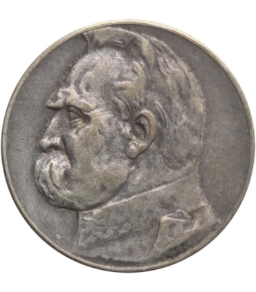 5 złotych Piłsudski 1935, stan 3