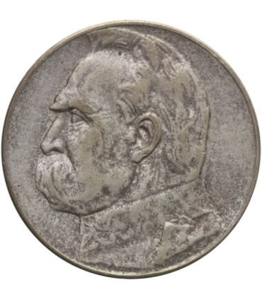 5 złotych Piłsudski 1935, stan 3