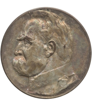 5 złotych Piłsudski 1934, stan 3