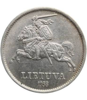 Litwa - Książę Witold - 10 Litów 1936 - stan 3+