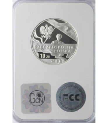10 zł, Ignacy Jan Paderewski, 2011, GCN PR70
