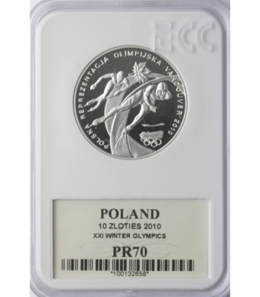 10 zł, Polska Reprezentacja Olimpijska Vancouver 2010, GCN PR70