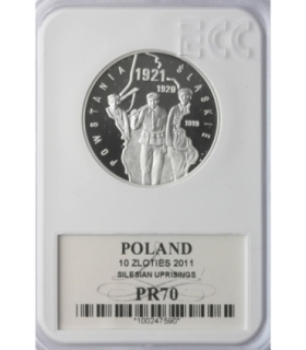 10 zł, Powstania śląskie, 2011, GCN PR70