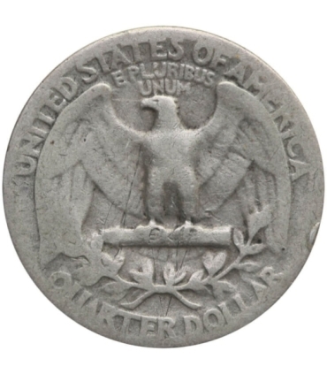 USA ¼ dolara (quarter, 25 centów), 1936, ćwierćdolarówka Waszyngtona, Ag900